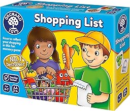 Orchard Toys Shopping List Memory Game - Matching and Memory Games for 3 Year Olds and Up - Kids Educational Toys and Learning Games - Children and Toddler Board Games Ages 3 to 7-2 to 4 Players