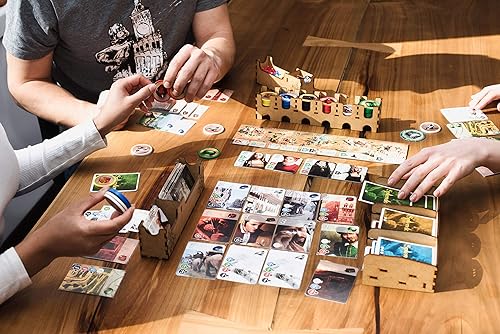 Miniatura 8 de TowerRex Organizador para juegos de mesa Splendor y expansión Cities of Splendor, inserto de almacenamiento, actualización de accesorios