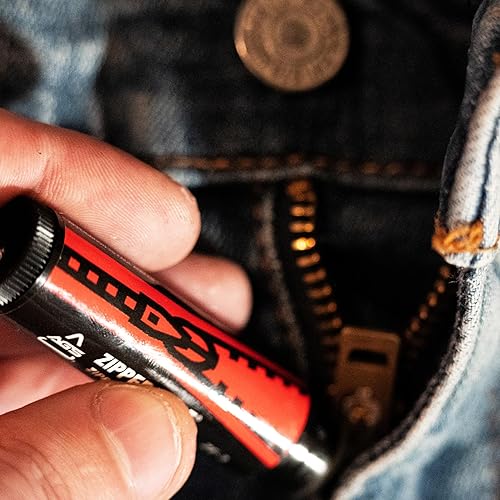 Miniatura 4 de Lubricante en cera AGS Zipper-Ease para cremalleras atascadas – Bálsamo de deslizamiento fácil y sin desorden para chaquetas, abrigos, mochilas