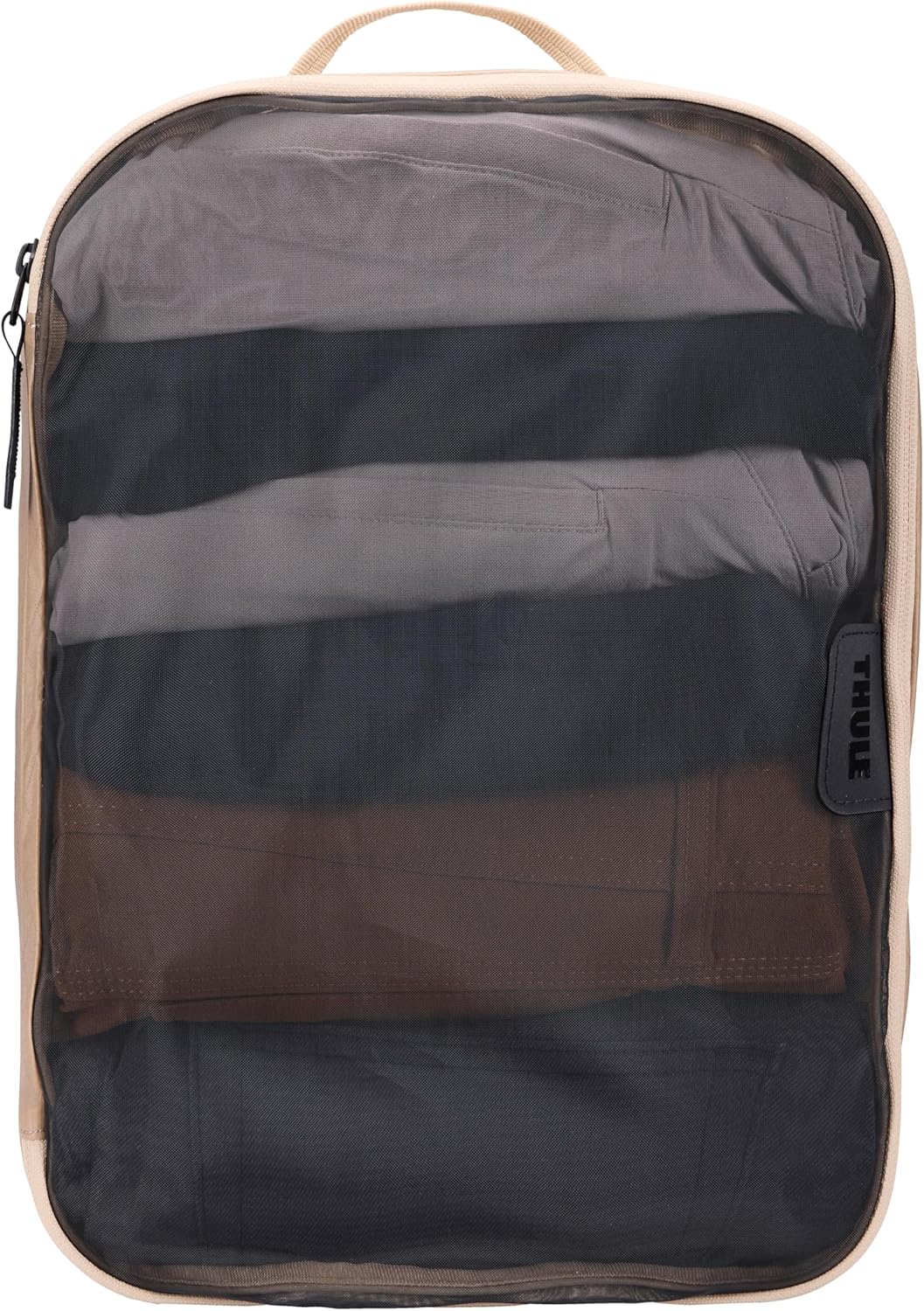 Thule Packing Cube, Size Medium, Transparent Fabric, Organize Shirts, Pants, Sweaters, Easy to Pack