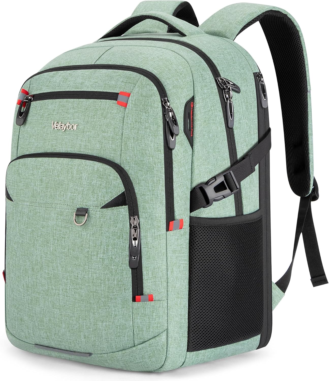 40L Expandable Laptop Backpack, Anti-thief Travel Backpack, Airline Approved Business Waterproof Carry on Luggage, Fits 15.6" Laptop for Men Women