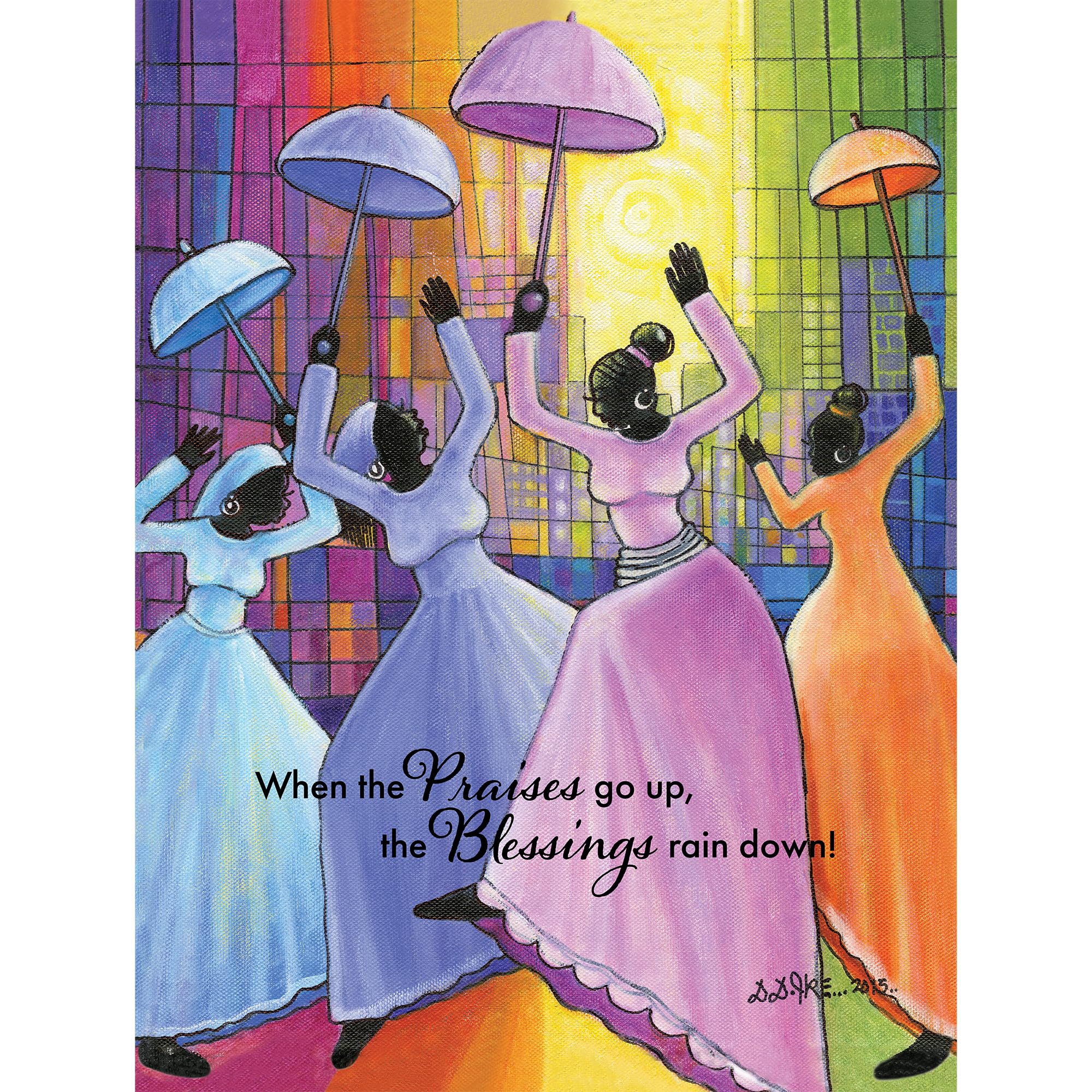 African American Expressions - Praises Go Up Puzzle – 500-Piece Inspirational African American Jigsaw Puzzle for Adults | Uplifting Faith-Based