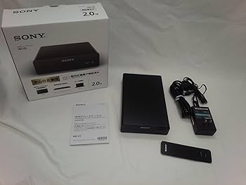 Amazon | SONY 外付ハードディスクドライブ 2TB USB 3.1 HD-V2 B
