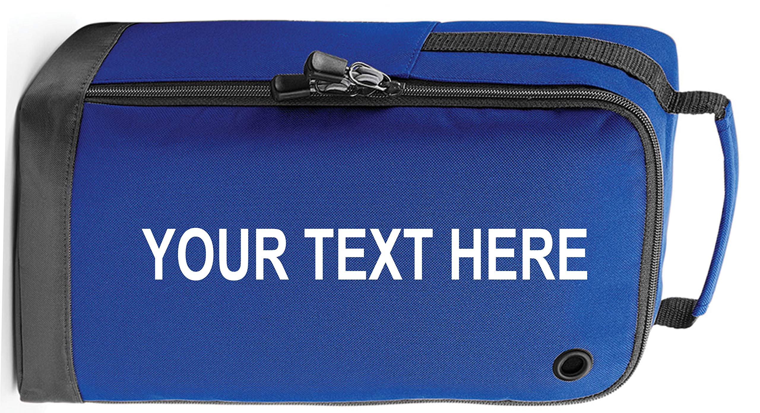 Personalised Football Boot Bag/Shoe Bag by Prospo Football/Rugby/Hockey/Gym (Royal Blue)