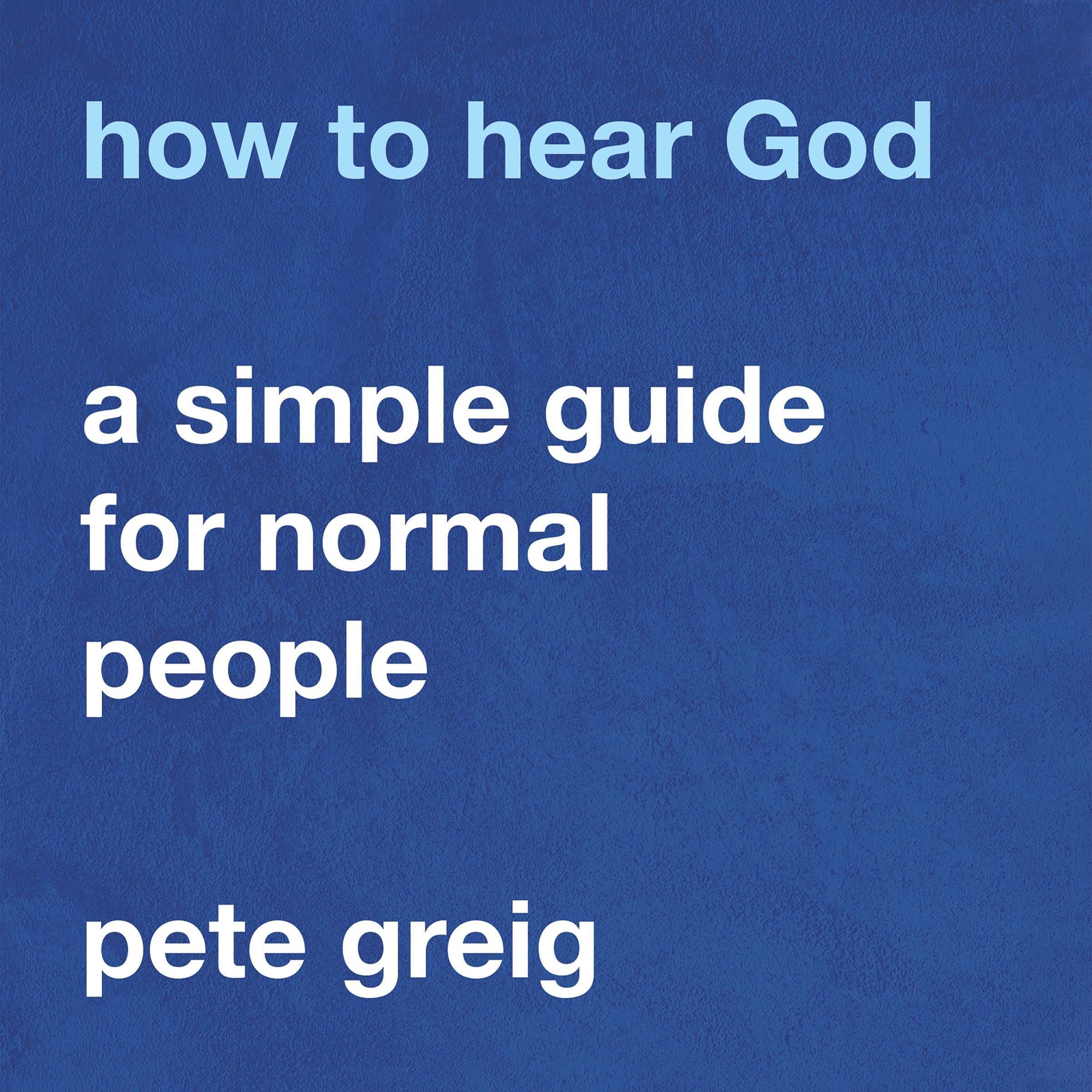 Cover art for How to Hear God