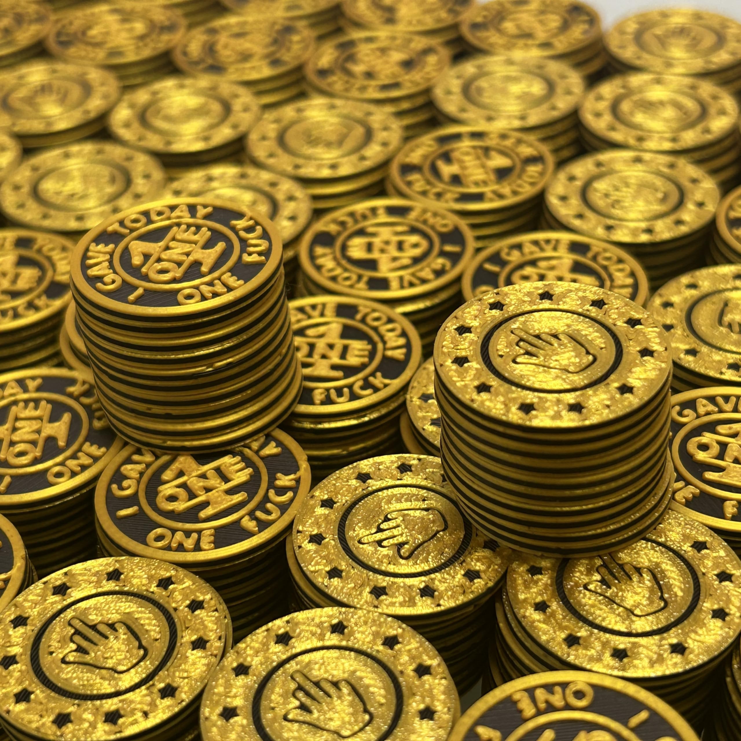 Amazon.com: F*ck Coins to Give Away | Funny Gift, Big Bag of F*cks  Drawstring Bags, Sarcastic Pocket Token Gifts, 3D-Printed Prank Token With  Coin Pouch for Friend (10 Coins) : Toys &