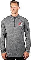 Vista 36 de Ultra Game Mens NBA Official Quarter Zip Long Sleeve Pullover T-Shirt Color del