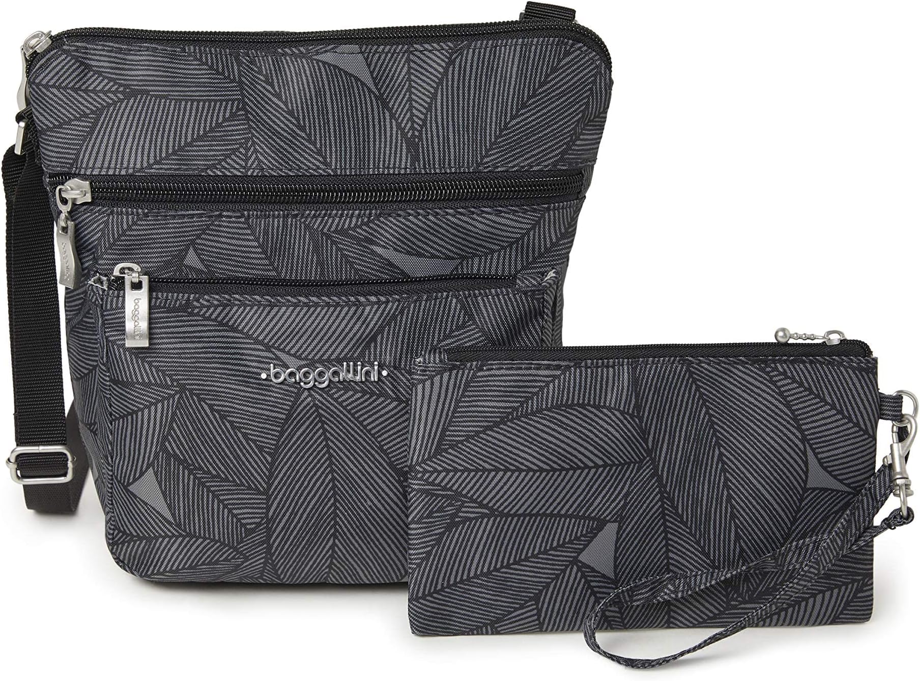 BaggalliniPocket Crossbody Bags for Women 8x8 Small Lightweight Durable Water-Resistant Travel Purse W/RFID