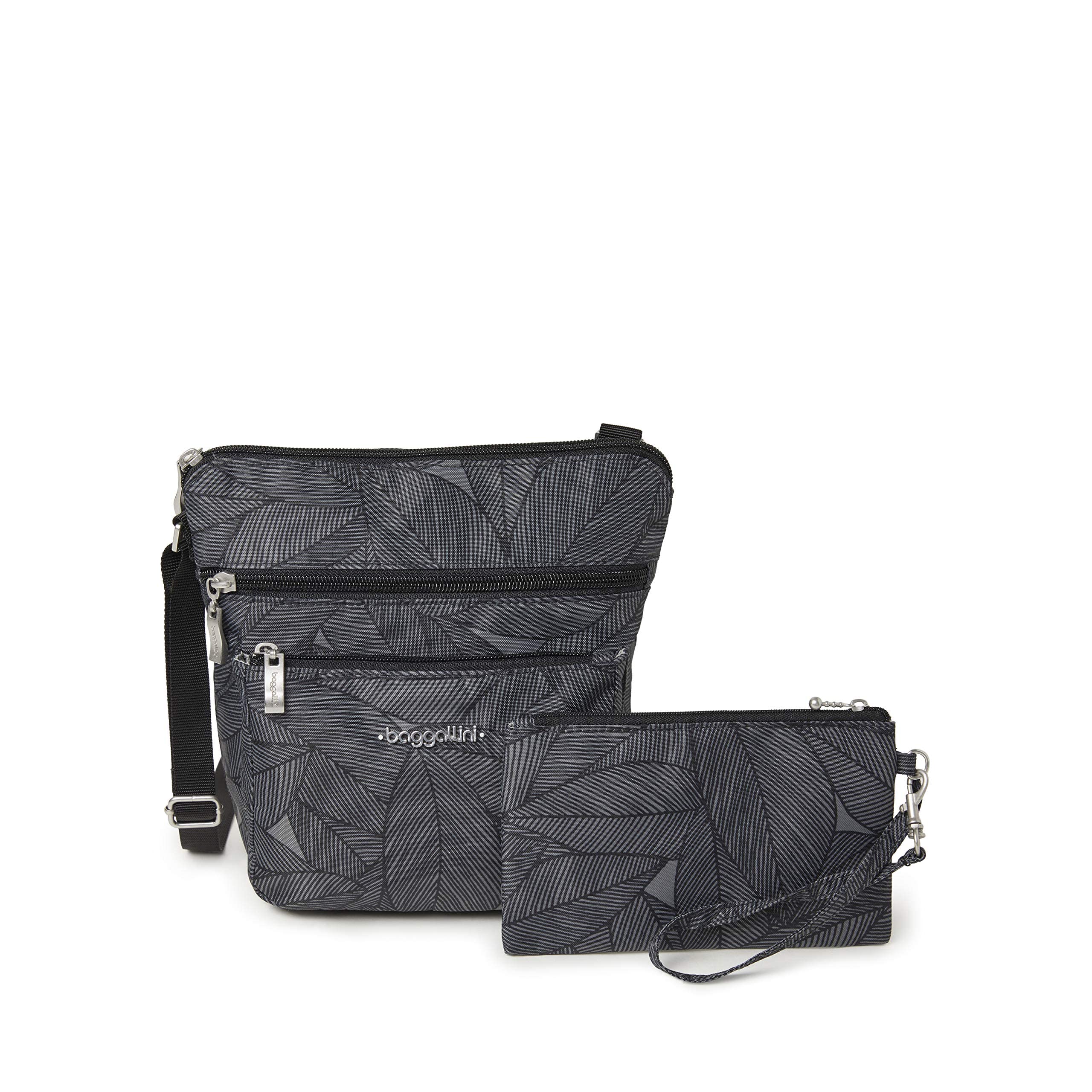 BaggalliniPocket Crossbody Bags for Women 8x8 Small Lightweight Durable Water-Resistant Travel Purse W/RFID