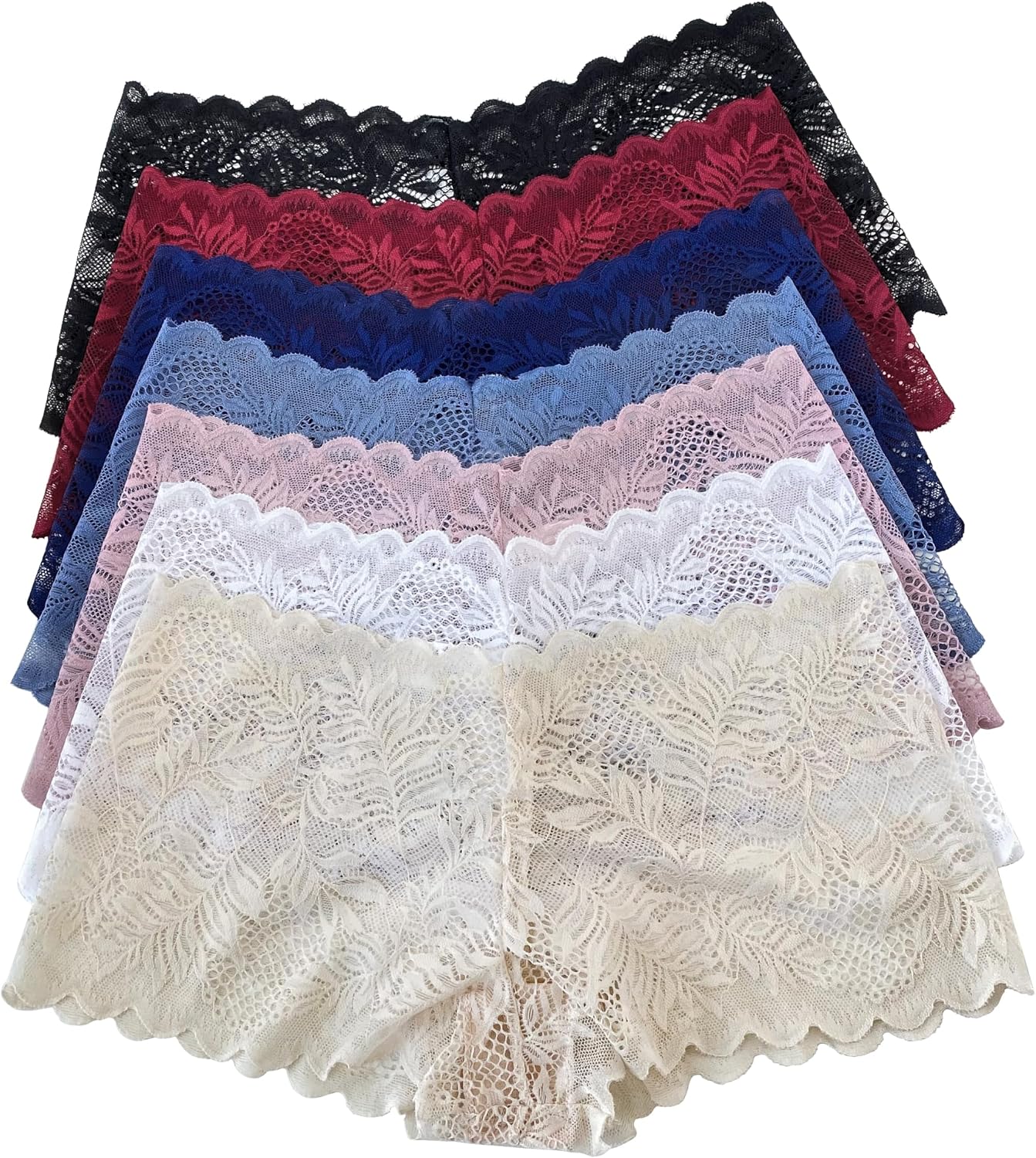 Boyshort Underwear Women Lace Boyshorts Sexy Panties S-2XL | GAREDOB Boyshort Underwear for Women Lace Boyshorts Sexy Comfortable Panties Size S-2XL