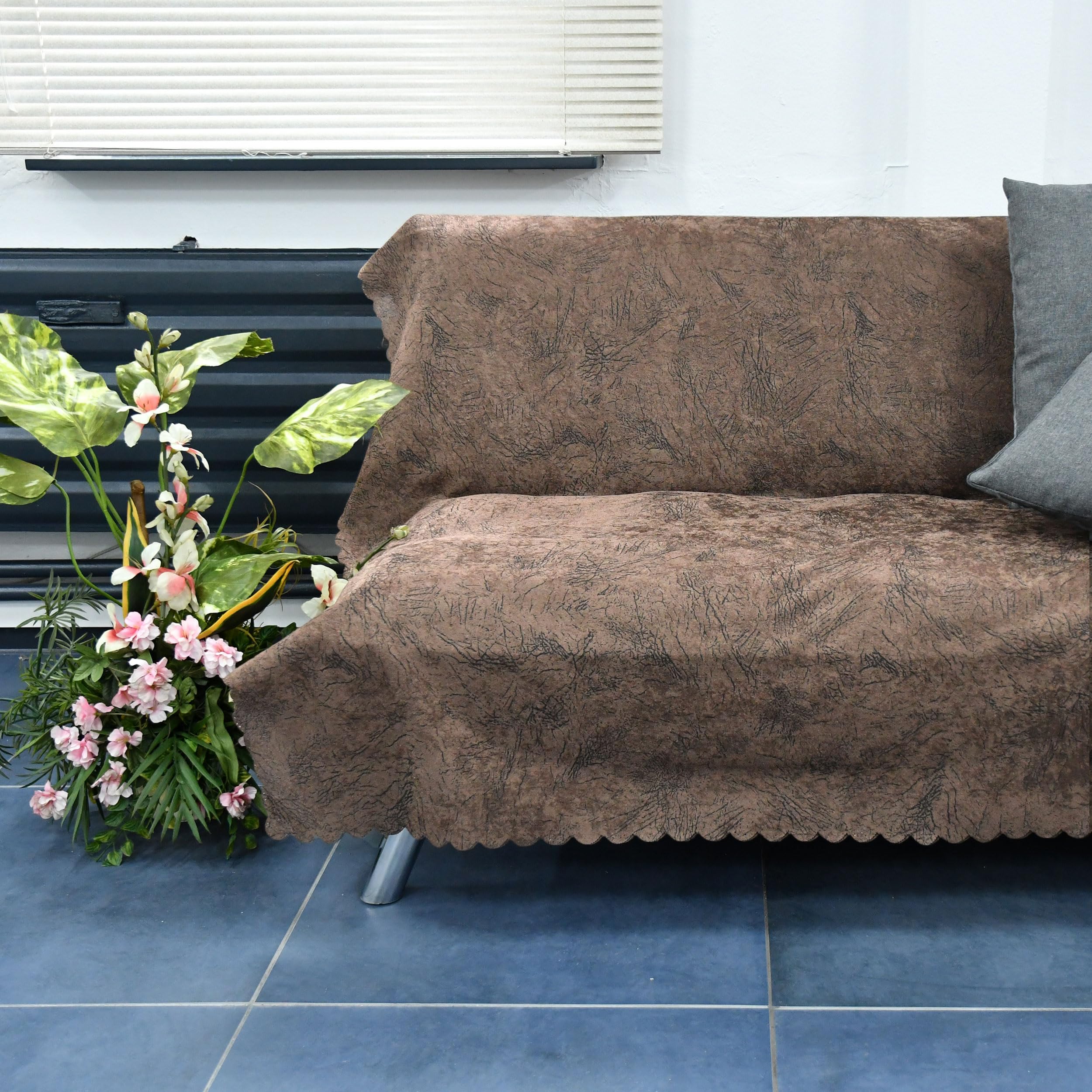Rutschfester Sofaüberwurf 165x205 Cm – Bügelfrei & Elastisch Für Polstermöbel