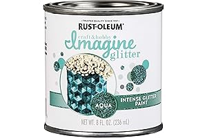 Rust-Oleum Shimmering Paint: Transform Walls with Dazzling Glitter