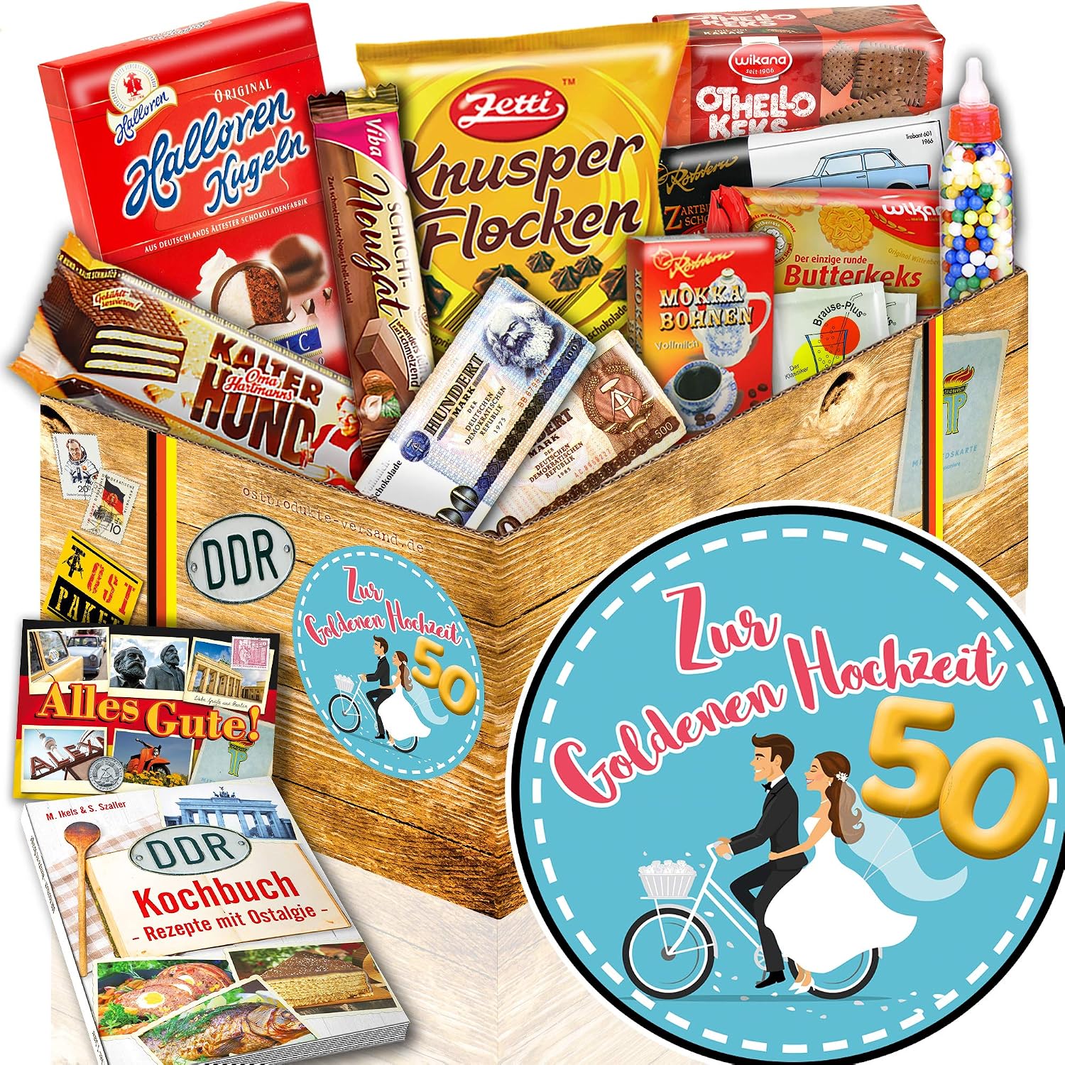 spiel zur goldenen hochzeit Zur Goldenen Hochzeit + Süssigkeiten Ost + zur goldene Hochzeit