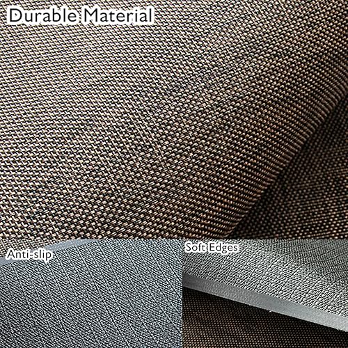 Miniatura 25 de Sycoodeal - Tapete para silla de oficina, de computadora o gaming, para piso de madera, piso de loseta, protector grande, antideslizante, fácil