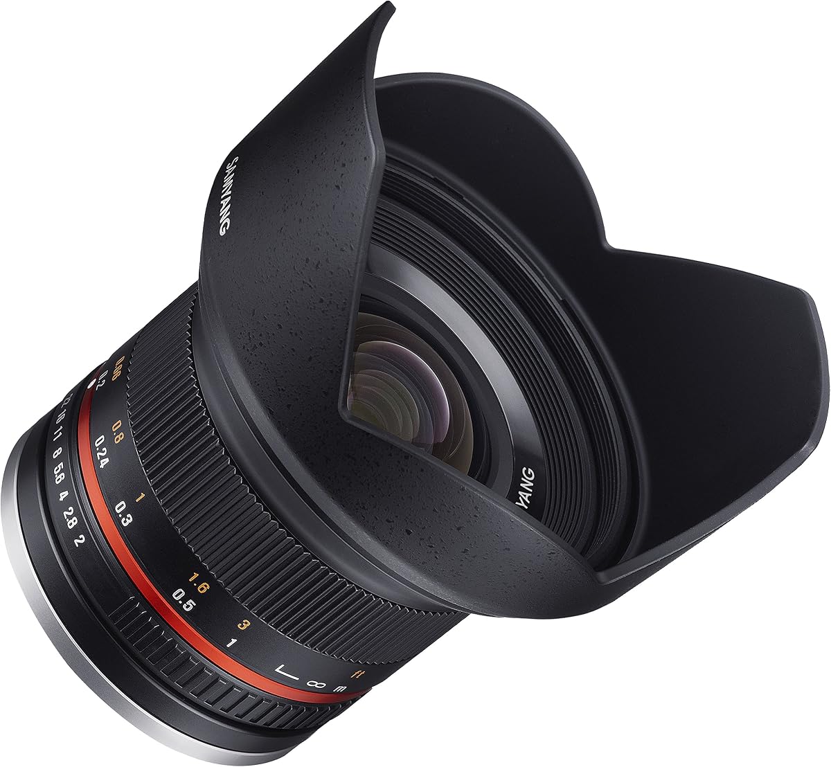 Samyang SY12M-FX-BK 12mm F2.0 Ultra Wide Angle Lens for Fujifilm X-Mount Cameras, Black | Wide-angle lens captures expansive landscapes, architecture and interiors with outstanding image quality.