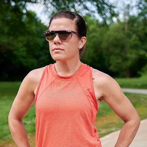 Miniatura 4 de Gafas de sol deportivas Sizzle sin enredos, ideales para correr, ciclismo, golf, pickleball, tenis y estilo de vida moderno