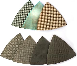 Z-Lion Diamond Triangular Sanding Pads 7 Pcs ...,