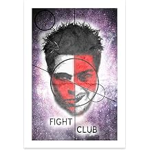 CultClassicPosters Tyler Durden Art Print 1319 Handmade Minimalist Poster Featuring Fight Club Style Photo Paper Print Rolled in Tube Cult Movie Wall Decor