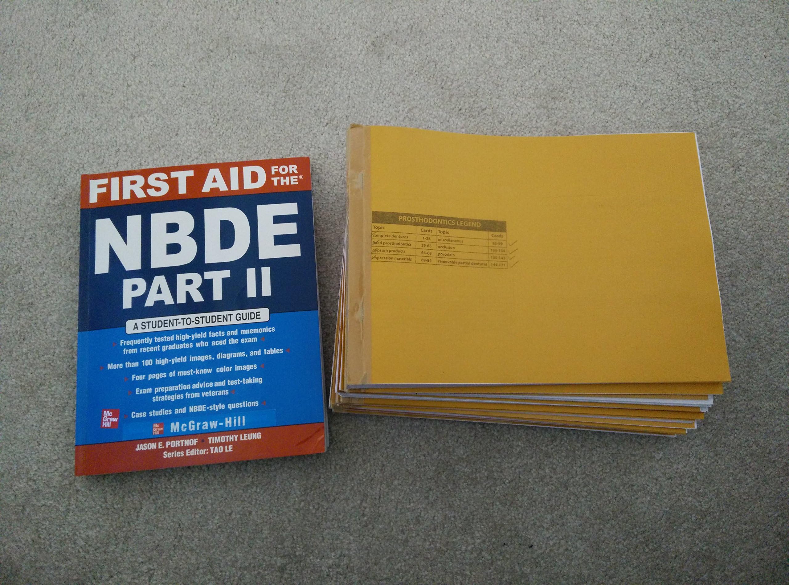 First AID For the NBDE Part-ii a student to student guide Paperback – Large Print, January 1, 2008