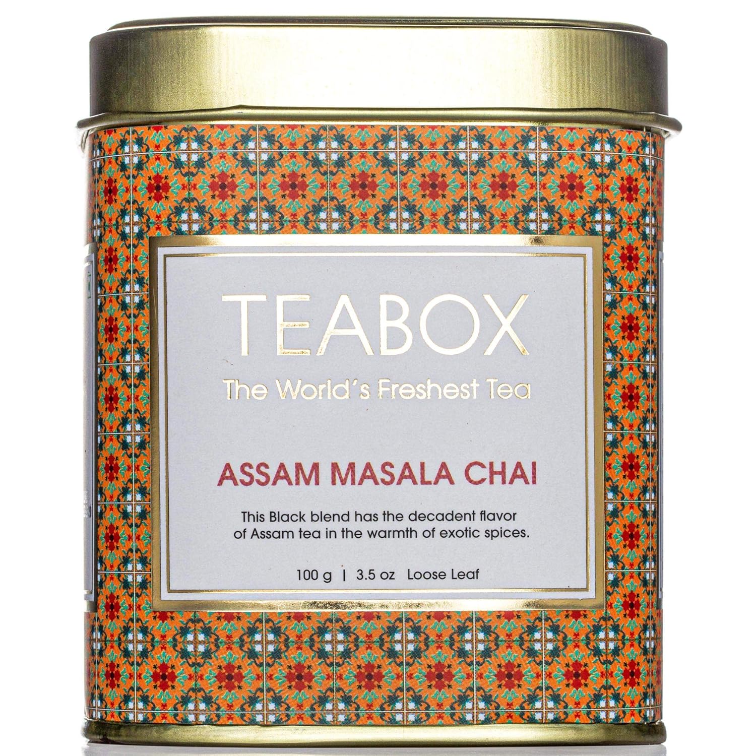 TEABOX Assam Masala Chai Loose Leaf Tea, Cinnamon, 100 g Amazon.in