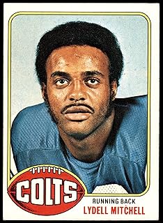1976 Topps # 70 Lydell Mitchell Baltimore Colts (Football Card) EX Colts Penn St