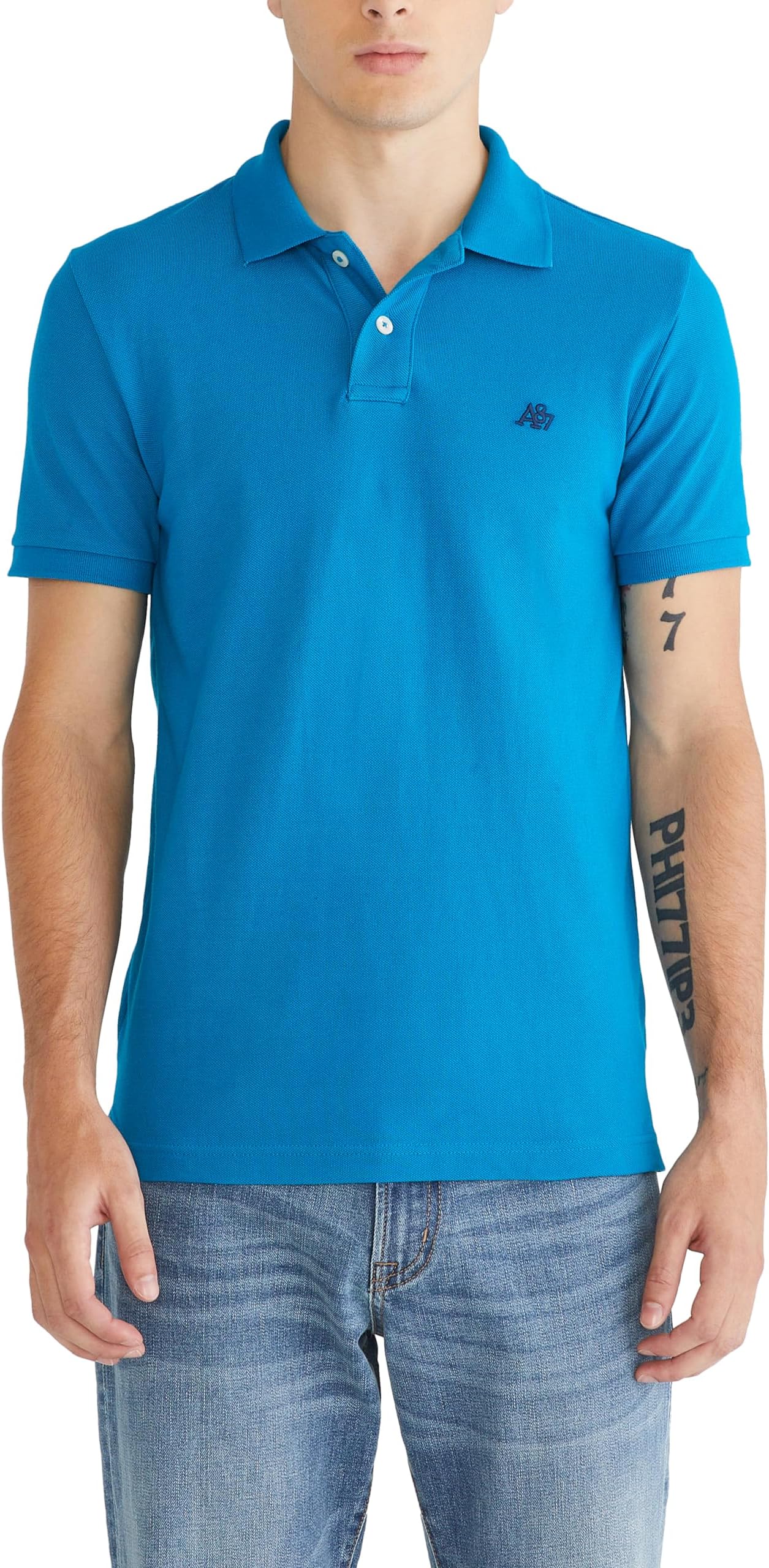 Men's Aero A87 Solid Pique Polo Polo (Pack of 7)