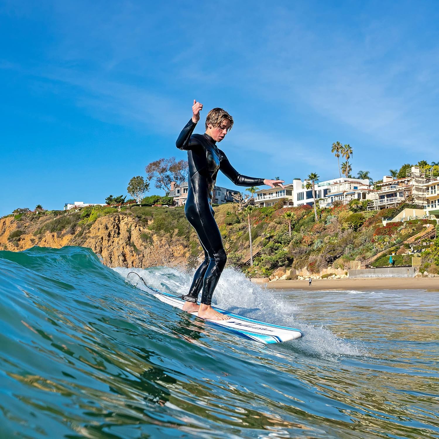 Wavestorm 7' Soft Top Foam Surfboard Set with Leash Philippines Ubuy