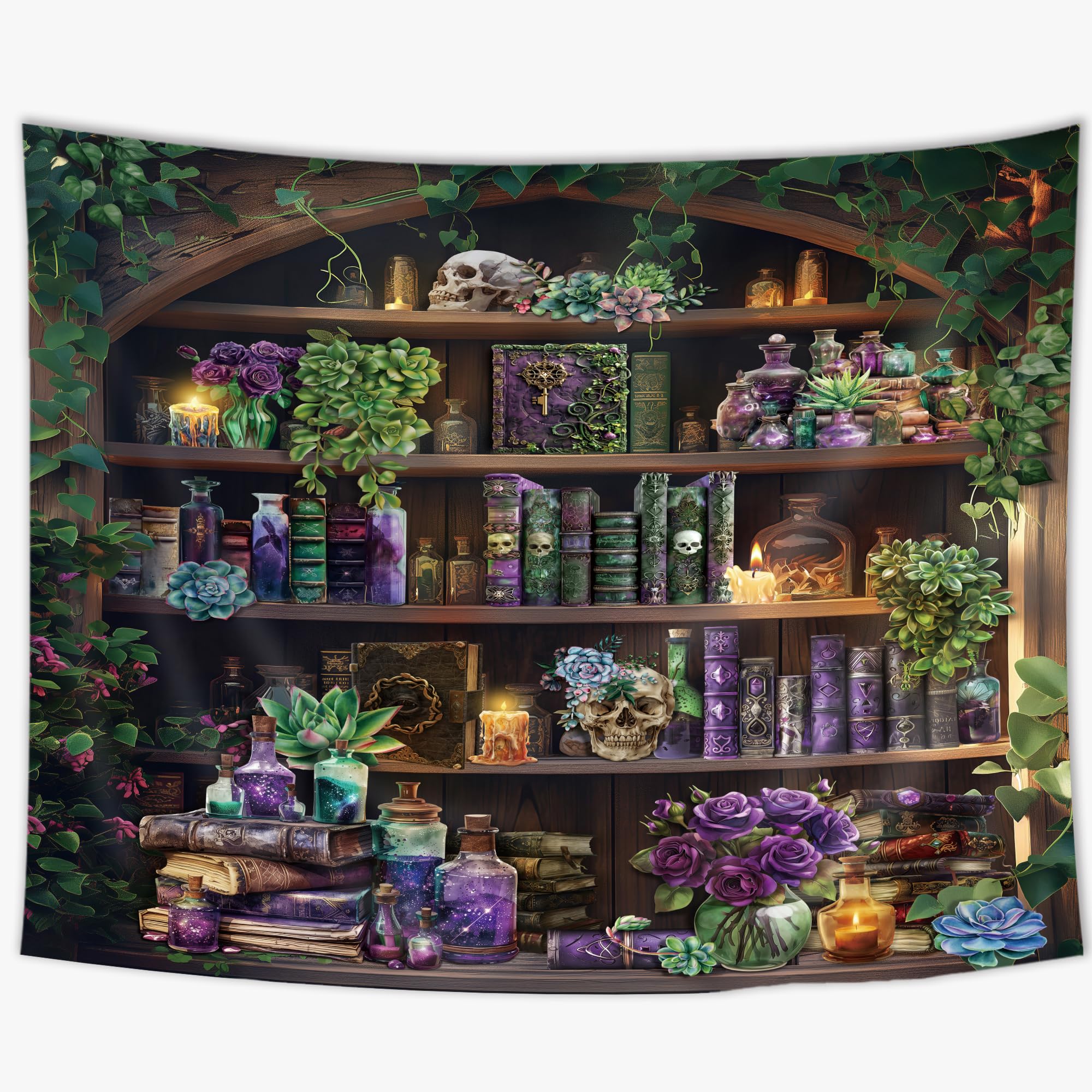 Amazon.com: SVBright Gothic Skull Tapestry 59Wx51H Inch Witchy