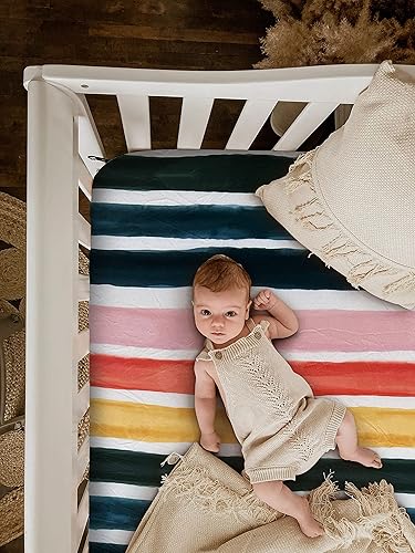 Miniatura 9 de Pack n Play - Sábana para cuna, sábana portátil para cuna, sábana de corral para empacar, funda de colchón para cuna, sábana bajera ajustable para