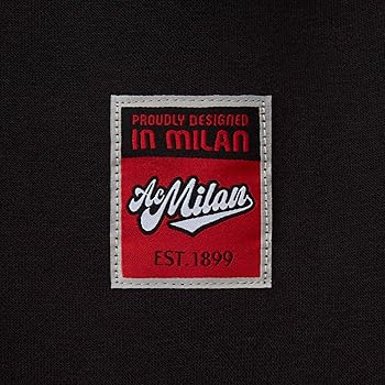 Felpa AC Milan Urban Collection - Girocollo Unisex, Cotone E Poliestere - Foto 7