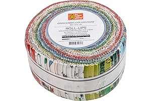 Dr. Seuss: How the Grinch Stole Christmas™ Grinchmas Roll Up Fabric Strips