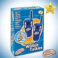 Vista 7 de Walkie Talkies para niños, rango de 2 millas, 3 canales, luz de flash incluida