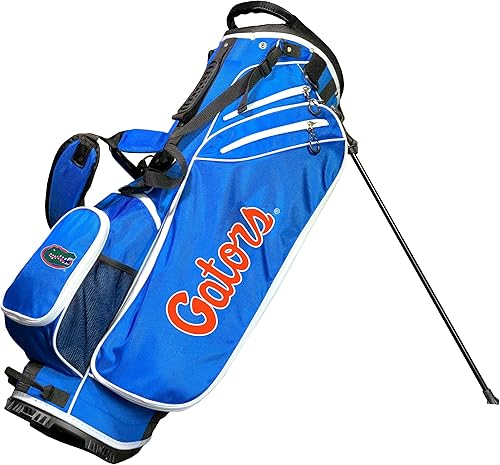 Miniatura 16 de Team Golf NCAA - Bolsa de golf con soporte para pájaros de la NCAA, ligera, divisor de club de 14 vías, soporte de acción de resorte, bolsillo
