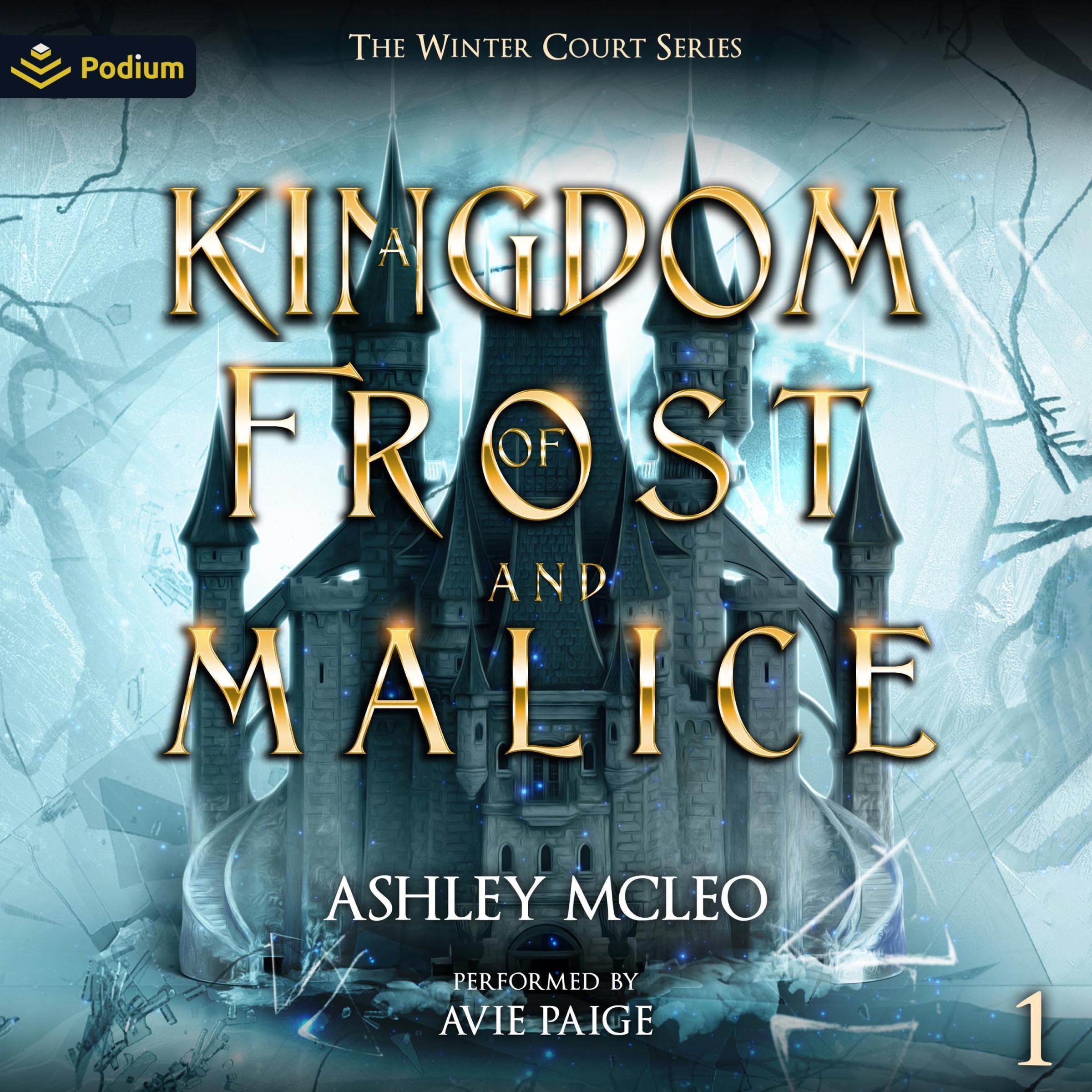 Cover art for A Kingdom of Frost and Malice