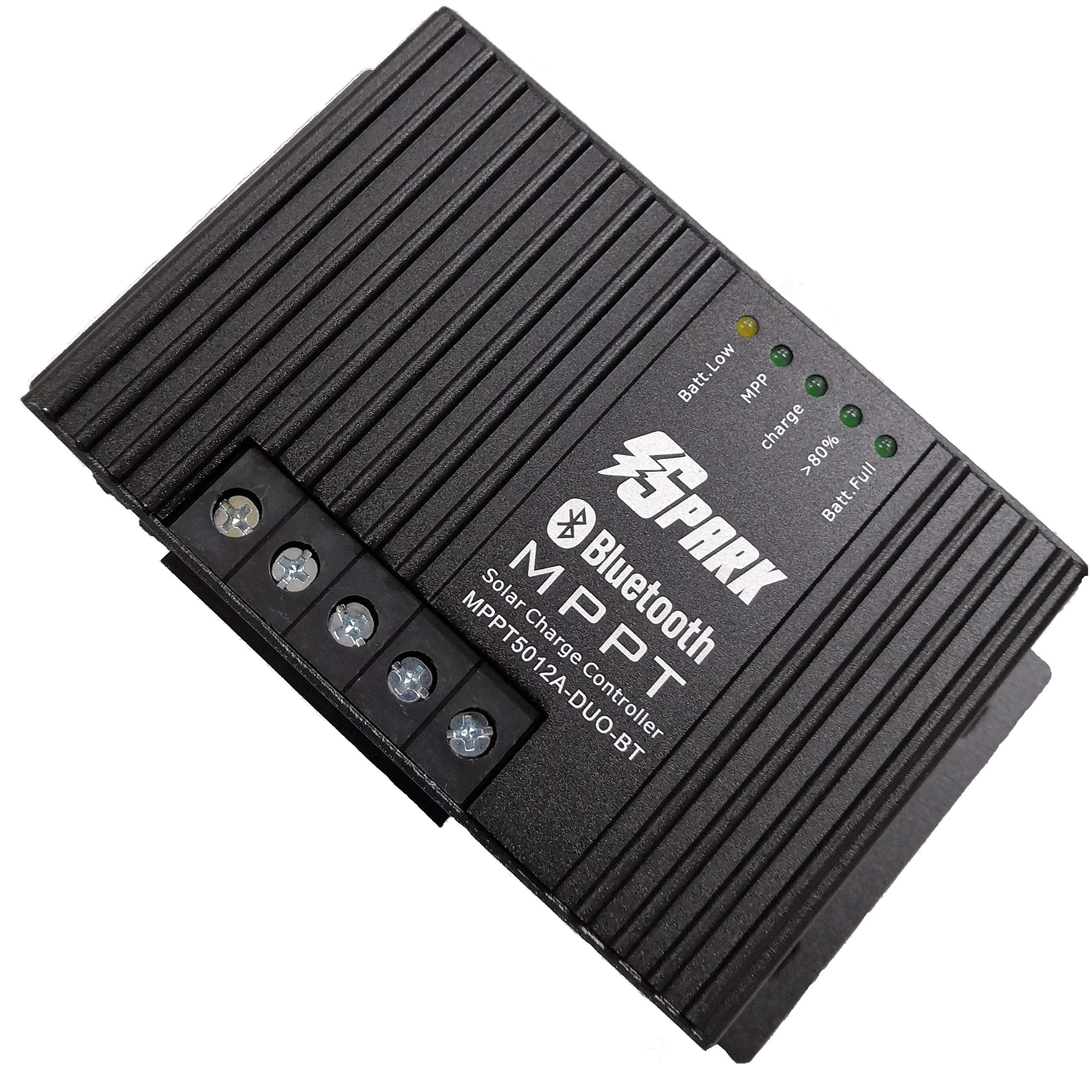 SPARK MPPT solar charge controller 12V Dual Duo (12A)