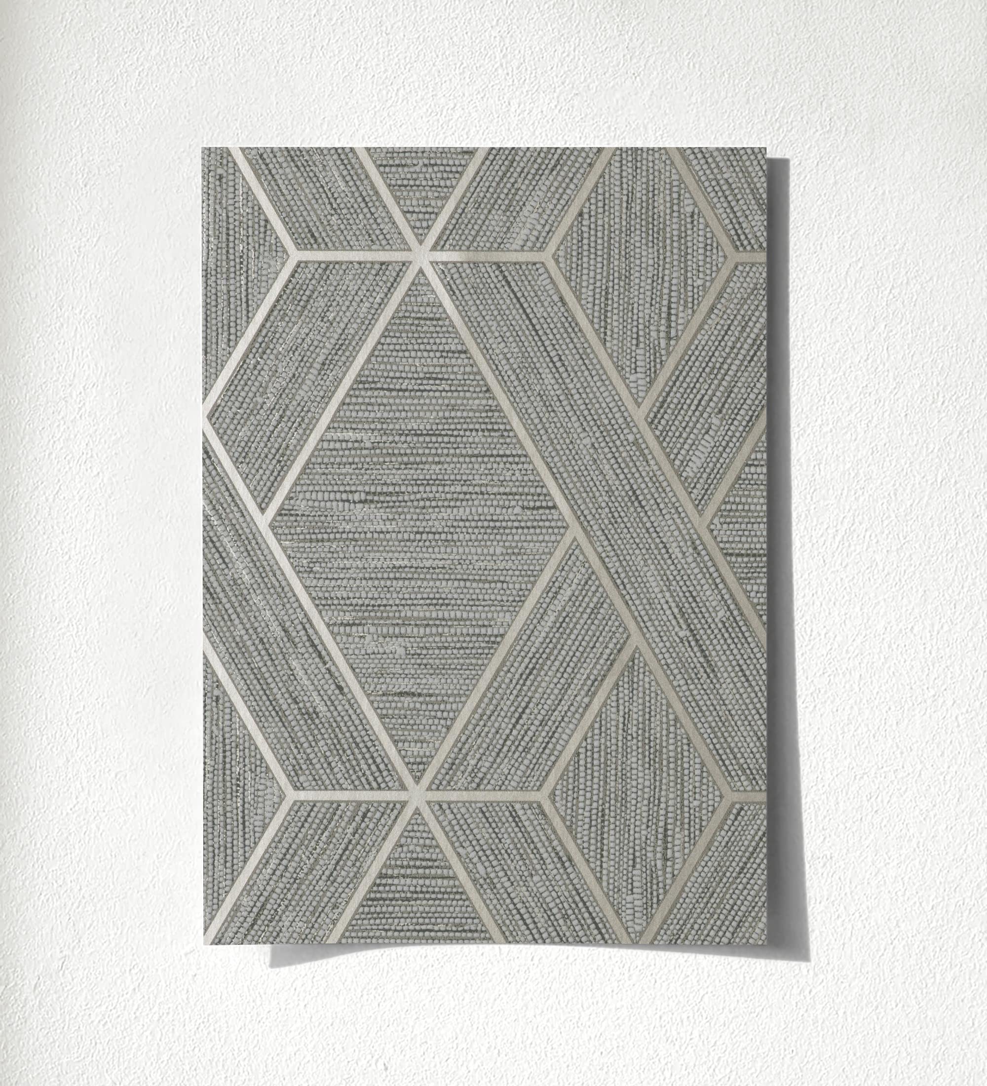 GAULAN - 500680904 Papier Peint Lessivable Géométrique