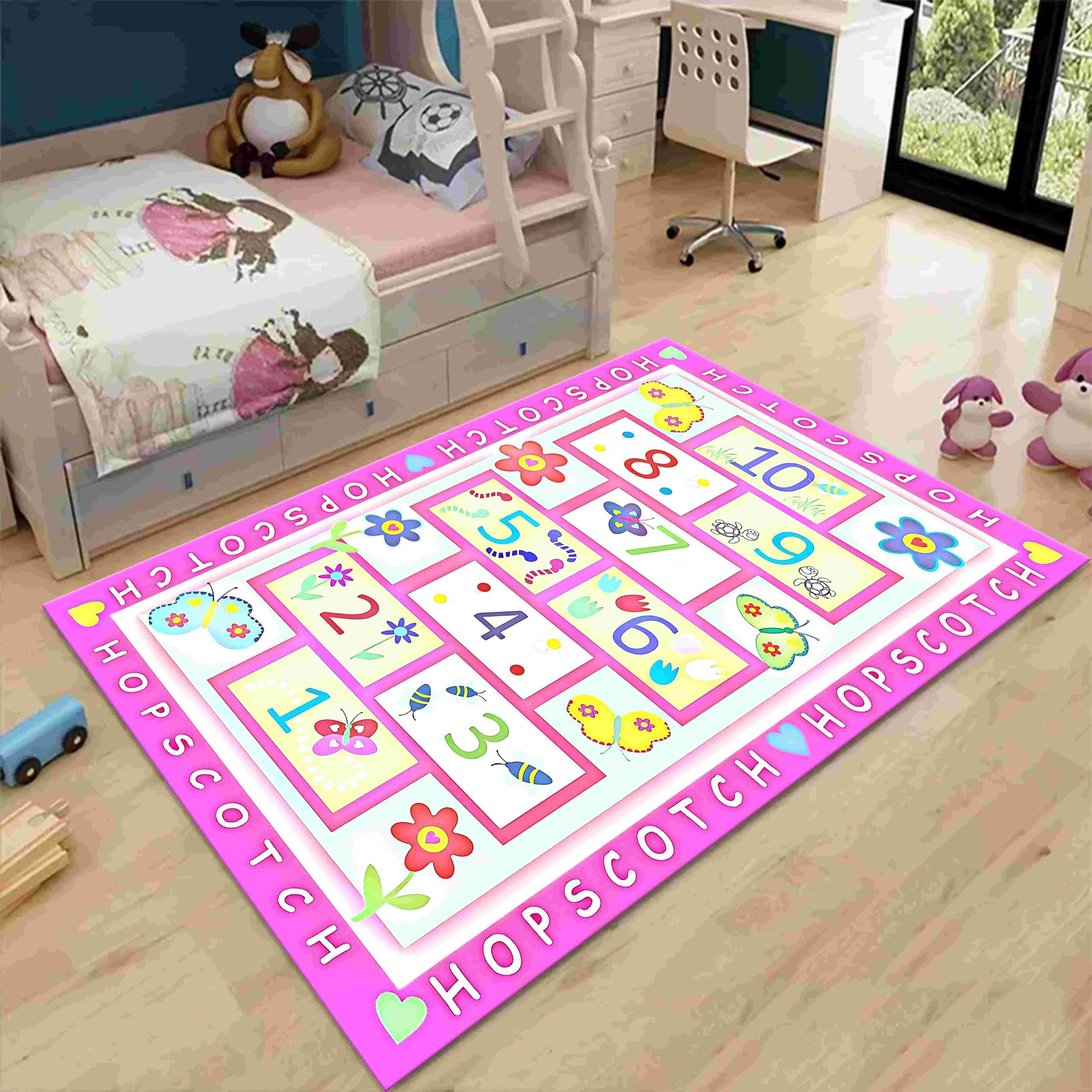 Tapis de salle de classe antidérapant pour sécuriser les jeux