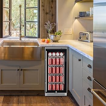 ru-ruru Amazon.com: Frostronics 15 Inch 100 Cans Glass Door Beverage