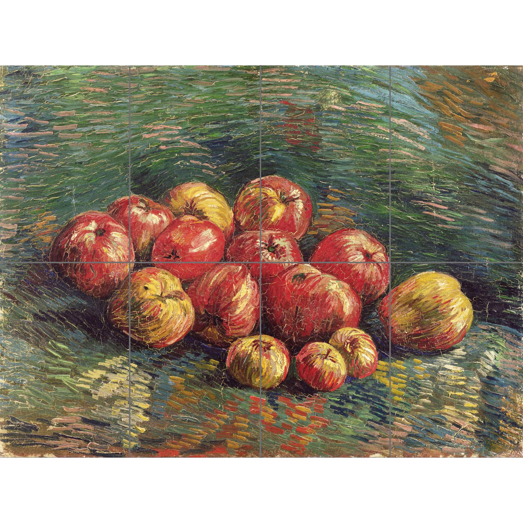 Artery8 Vincent Van Gogh Apples XL Giant Panel Poster (8 Sections)