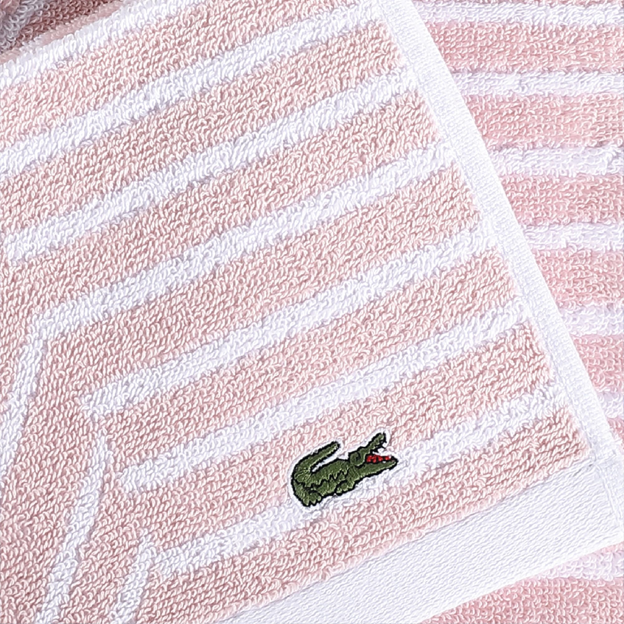 Amazon.co.jp : Lacoste Guethary コットンバスタオル 30インチ