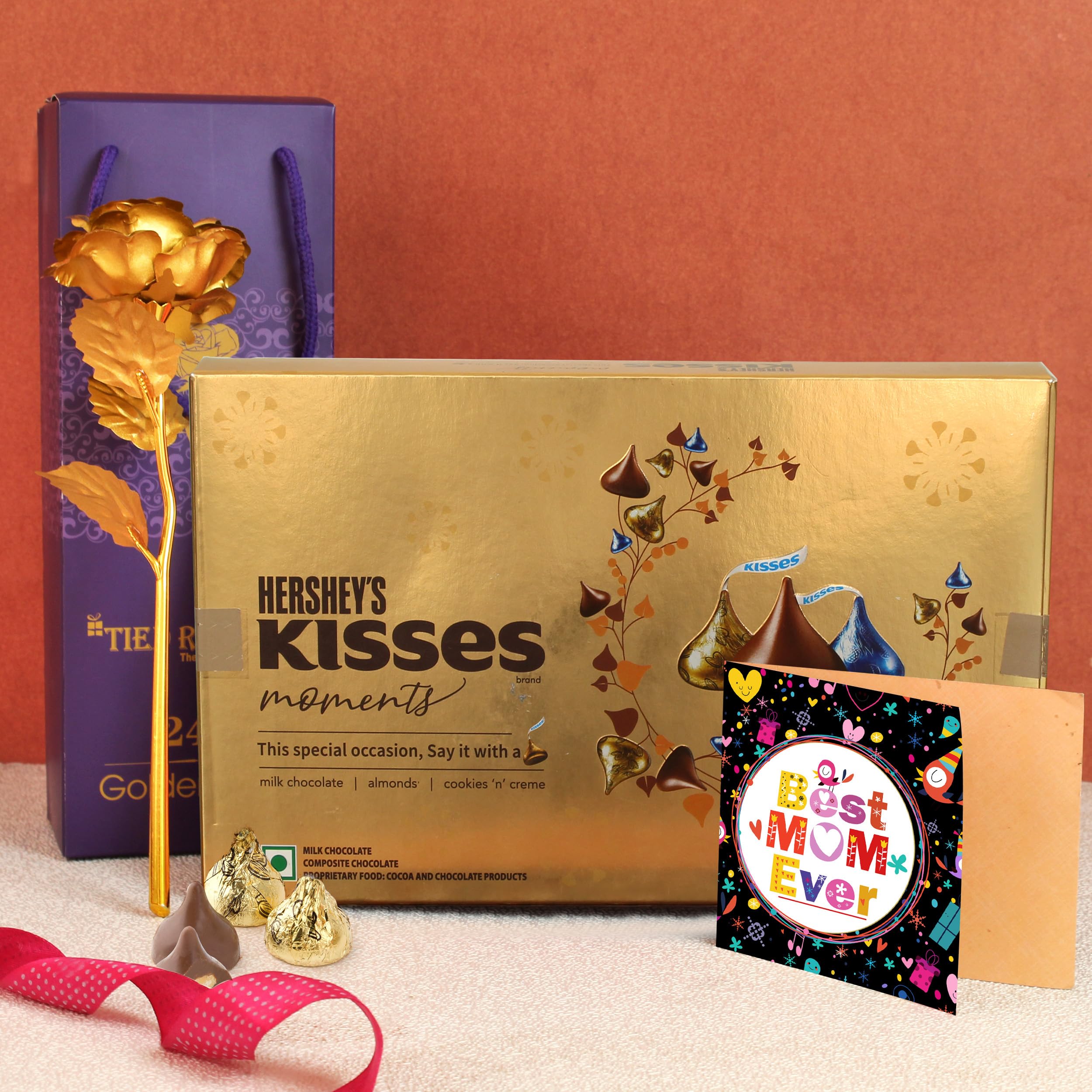 TIED RIBBONS Mothers Day Gift for Mom Mother In Law Women Wife - Chocolate Box Gift Hamper - Mother Day Anniversary Birthday Gifts (B0D14NGVJZ) Amazon Price History, Amazon Price Tracker