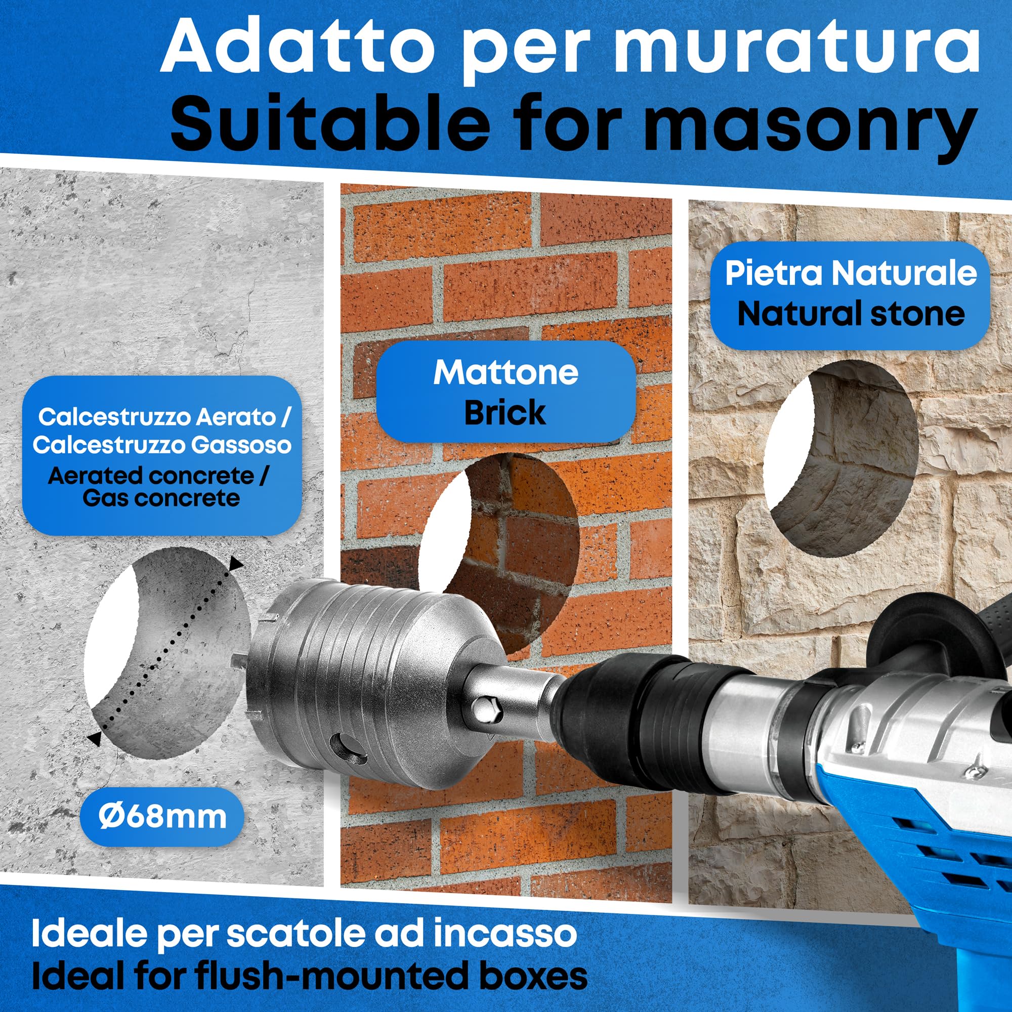 La Carotatrice Per Un Carotaggio A Secco O Umido In Relazione Al Materiale Da Carotare - Foto 5