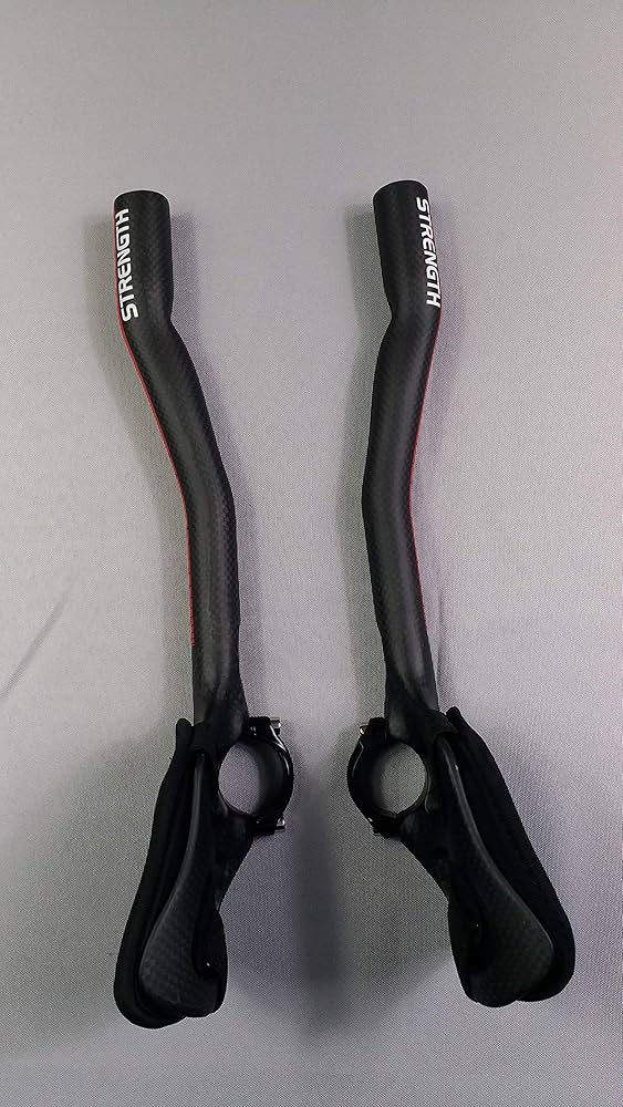 AeroGain アームレスト トライアスロン TT 自転車 アームレスト TTハンドル 用 補助ハンドル ストレート式