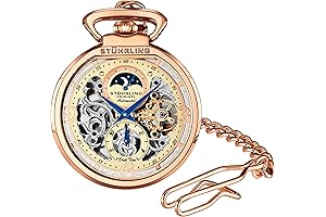 Stuhrling Original: Breslen Automatic Skeleton Rose Gold Watch: Peerless Craftsmanship, Striking Aesthetics