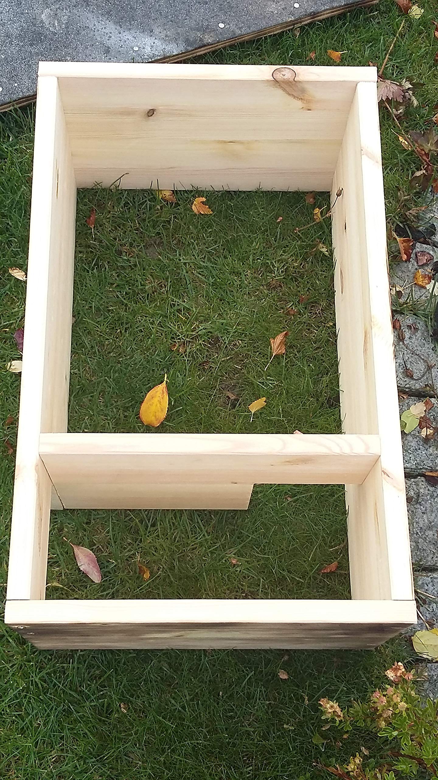 Hanni Igelhaus Igelschutz geflammt Dachpappe handgemacht Gratis Stroh 60x40x22cm