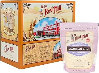 Bob's Red Mill Xanthan Gum, 8oz (Pack of 5) - Vegan, Keto Friendly, Kosher