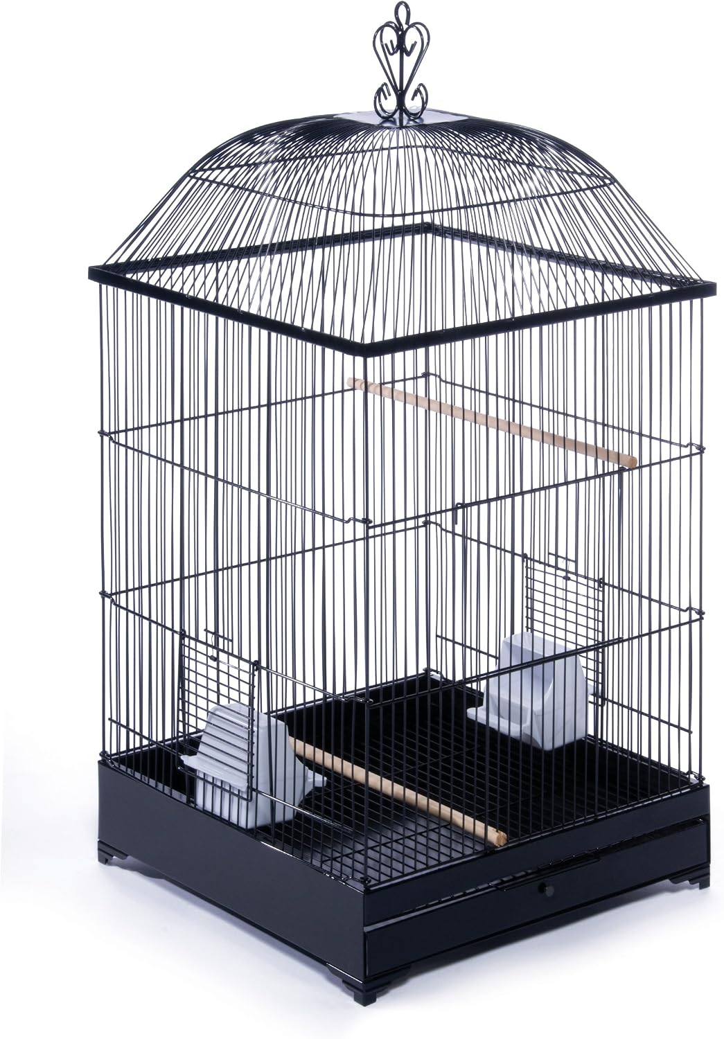 Prevue Pet Products 880BLK Jefferson Cockatiel Cage, Black