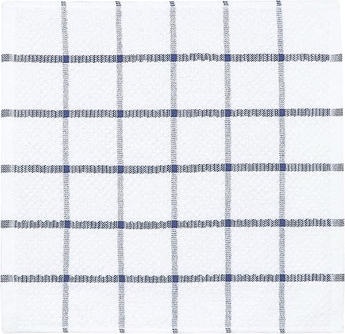 Miniatura 6 de HFGBLG Juego de 8 paños de cocina de algodón para lavar la cocina, paños de cocina, paños de limpieza ligeros y suaves, 12 x 12 pulgadas (cuadros