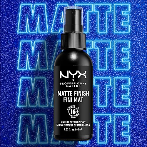 Miniatura 7 de NYX PROFESSIONAL MAKEUP - Spray fijador de maquillaje, acabado mate, tamaño jumbo, fórmula vegana de larga duración