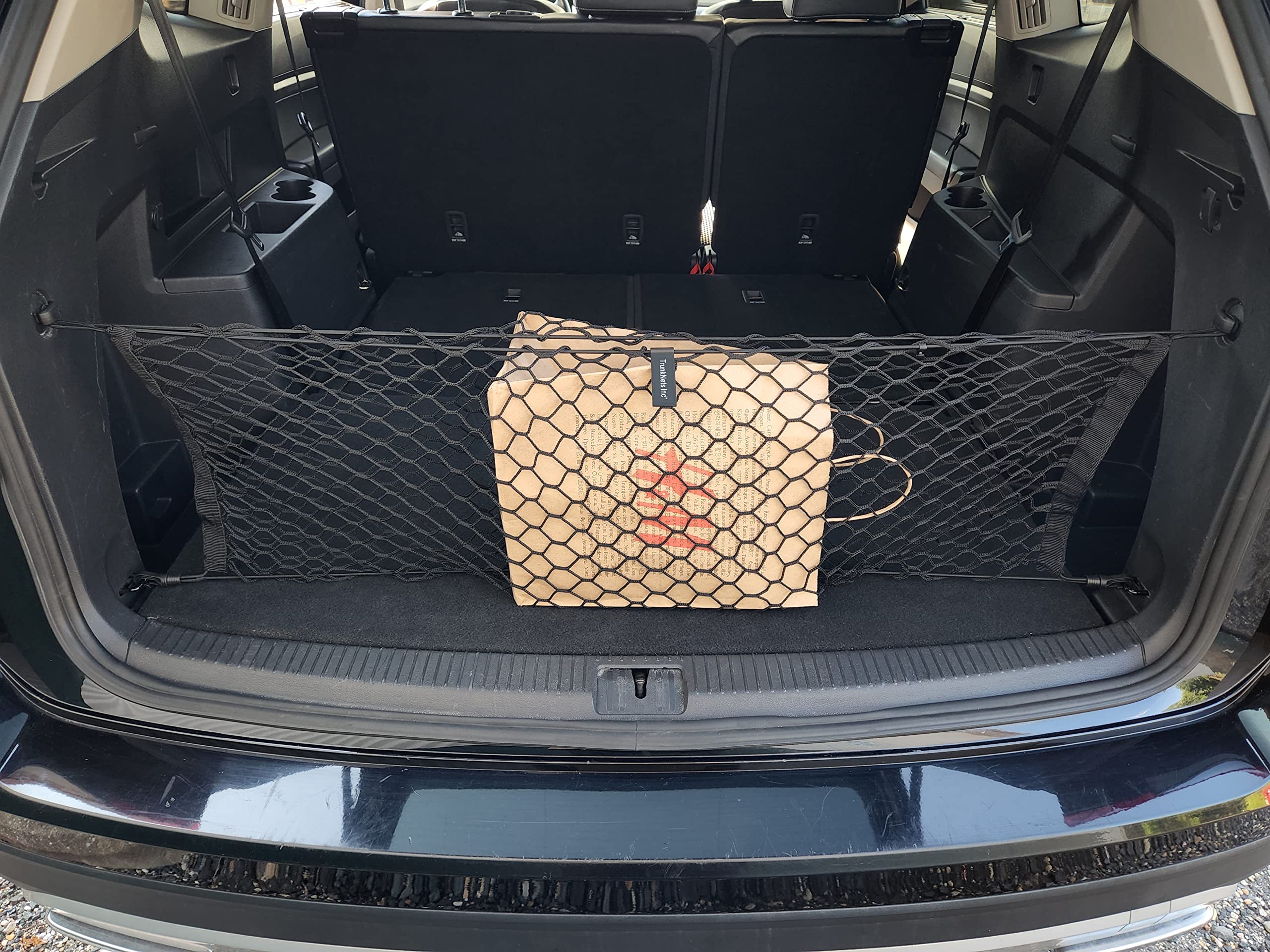Buy Envelope Style Trunk Mesh Cargo Net for Volkswagen Atlas Cross 2020